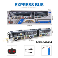 LK Toys 1/32 Rc Toy 4Ch 27Mhz Rc Bus Best Children Gift Toy Remote Control School Bus With Light Music OEM/ODM