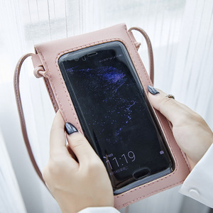 Borsa a tracolla mini da donna per cellulare con chiusura a zip, portamonete in PU, Primavera <span class=keywords><strong>2022</strong></span> - Product Image 2