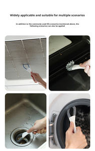 Wholesale Barbecue Cleaning Brush Scraper Multifunctional Net Oven Baking Tray Kitchen Gadget Shaped Hooked - Product Image 6