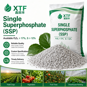 Superphosphate de calcium de haute pureté SSP 17% P2O5 Soufre <span class=keywords><strong>12</strong></span>% CAS 8011-76-5 <span class=keywords><strong>Engrais</strong></span> phosphaté Direct usine - Product Image 2
