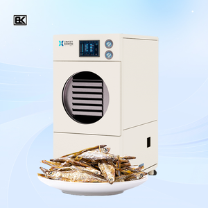 Petite machine de séchage de fruits de mer de la meilleure qualité <span class=keywords><strong>10</strong></span> <span class=keywords><strong>Kg</strong></span> lyophilisateur de séchage d'aliments à usage domestique avec <span class=keywords><strong>pompe</strong></span> à vide - Product Image 1
