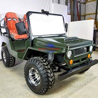 Véhicule tout-terrain électrique agricole à quatre roues motrices pour adultes, vitesse de 70 km/h et autonomie de 90 km, pour utilisation en extérieur sur les fermes