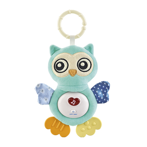 Poupée douce pour bébé, son et lumière, Animal, électrique, Musical, confortable, bébé hibou, jouet de sommeil pour nouveau-né - Product Image 5
