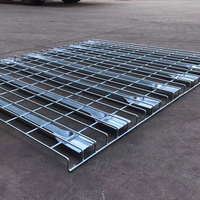 Fabricant de dalles de sol en treillis soudé en acier galvanisé pour rayonnages à haute capacité de charge, conception à barres multi-supports, soudure sécurisée