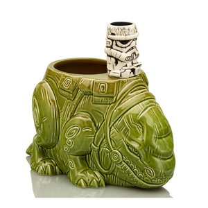 Ensemble de 4 mini verres à shot et tasses en céramique peints à la main avec bouteille Tiki, non toxique, sans plomb ni cadmium, sans BPA - Product Image 5