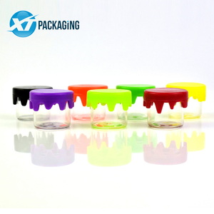 <span class=keywords><strong>5Ml</strong></span> 6Ml Cô Đặc <span class=keywords><strong>Container</strong></span> Không Có Cổ Rõ Ràng <span class=keywords><strong>Glass</strong></span> Jar Với Silicone Nắp - Product Image 1