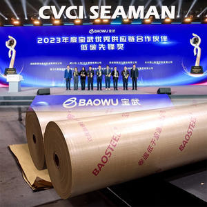 Papier VCI (inhibiteur de corrosion volatil) pour emballage de bobines et plaques d'acier, emballage de pièces automobiles avec papier VCI, papier VCI en raphia polycouché - Product Image 6