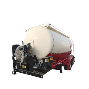 42cbm 50cbm 70cbm 3 trục V hình dạng khô số lượng lớn bột xi măng Tank Trailer - Product Image 3