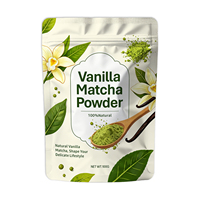 Matcha Vert Biologique Cérémonial en Boîte Marque Blanche Vanille 100% Naturel Poudre de Thé Vert Matcha Vanille