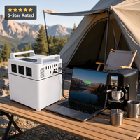 Centrale Électrique Portable Personnalisée 1200W 1152Wh avec Panneau Solaire, Générateur LiFePO4 MPPT, Sortie AC à Onde Sinusoïdale Pure, pour Camping et Secours d'Urgence (US)