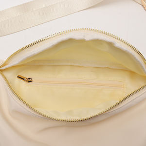 Keymay personnalisé motif sans couture <span class=keywords><strong>chaussures</strong></span> de noël sac Crossodboy imperméable Jumbo Nylon sac banane sac de taille sac de ceinture de noël - Product Image 2