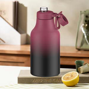 64 Oz Insulated Stainless Steel Water <b>Bottle</b> For Adults High Thermal Performance For Travel Back School Customizable Logo Design - Product Image 3