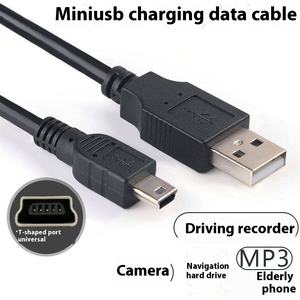 Mini adaptador de cable de datos USB Chaqueta de PVC con blindaje de lámina T-Port <span class=keywords><strong>V3</strong></span> Cable de carga para Mini 5Pin para uso en computadora - Product Image 2