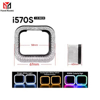 Feux de jour voiture Angel Eyes LED Halo Ring Kit 1.5 pouces phares Angel Eye Light I570-S