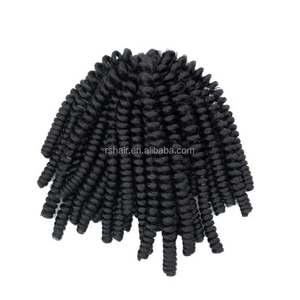Tresses synthétiques courtes Passion Twist Bohème pour femmes, style Afro Kinky Twist, avec Spring <span class=keywords><strong>Locks</strong></span> - Product Image 4