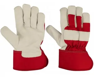 Guantes de cuero de piel de cabra, de alta calidad, canadiense