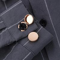 Boucle Tortoise en Cuivre Galvanisé Or 20mm pour Hommes, Couvre-Boutons en Laiton
