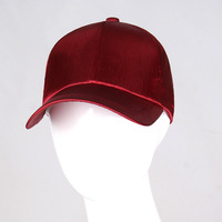 E947 Topi Matahari Musim Panas Kustom Pria Wanita Topi Bisbol Olahraga Luar Ruangan Pantai Topi Baseball Satin Polos Warna Polos Sutra