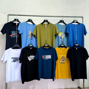 Lot de vêtements et t-shirts d'occasion mixtes, surplus de stock, excédents de production, provenance Fujian Chine, marques célèbres, expédition annulée, surplus, unisexe, tous types - Product Image 4