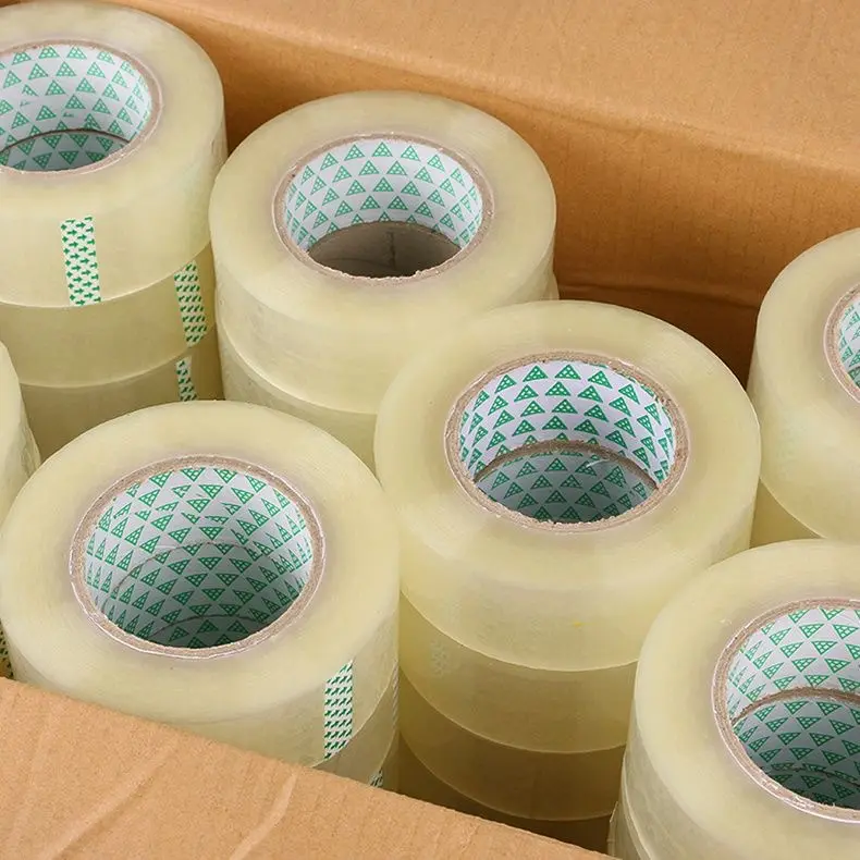 Transparent packaging tape bopp waterproof packing box sealing adhesive tape