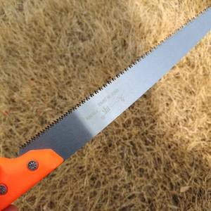 Sierra de podar Jiuyiang de 240 mm, sierra de mano pequeña para jardín, para cortar ramas de árboles frutales, con mango de PVC - Product Image 4