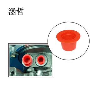 Capuchon de protection pour prise, en LDPE, rond, moulé par injection, pièce plastique automobile - Product Image 1