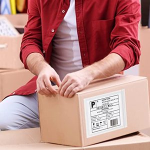 Fundas de etiquetas de envío Sobres impermeables de plástico transparente <span class=keywords><strong>Lista</strong></span> de embalaje Bolsas cerradas con sello autoadhesivo para factura - Product Image 6