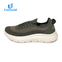 Fournisseur direct du Vietnam sur Alibaba |   Chaussures Homme - Sneakers de travail décontractées respirantes en tricot élastique personnalisées pour hommes