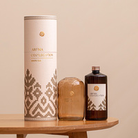 Diffuseur de parfum d'ambiance en verre de luxe, écologique, sans BPA, 500 ml, longue durée, parfum hôtelier cinq étoiles, décoration de pièce, diffuseur à bâtonnets
