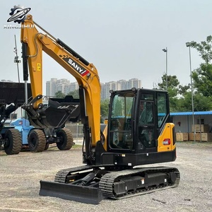 Used Sany60 MiniCrawler Excavator 6Ton 0.25m³<b>Bucket</b> Original Chinese Brand <b>Small</b> Construction Excavator Low Hours Good Condition - Product Image 4