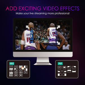 FEELWORLD Livepro L1 V1 Mixeur Multivue de Diffusion HDMI 4 Canaux pour Streaming en Direct, Commutateur Vidéo Personnalisé, Usine OEM - Product Image 4