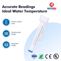 Neues Design Wasserbad-Thermometer Einfach zu Bedienendes Außenpool-Thermometer für Schwimmbäder zur Vermeidung von Ablaufen