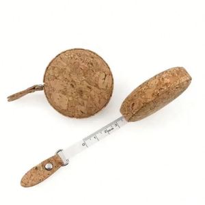 Cheap Cork Measuring Mini Tape Wholesale Advertising <b>Gift</b> Customized Logo Soft Tailor Tape Measure - Product Image 1