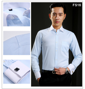 <span class=keywords><strong>Camicia</strong></span> da uomo a maniche lunghe in stile francese personalizzata all'ingrosso, con polsini alla moda, <span class=keywords><strong>camicia</strong></span> a righe ampia per ufficio - Product Image 4