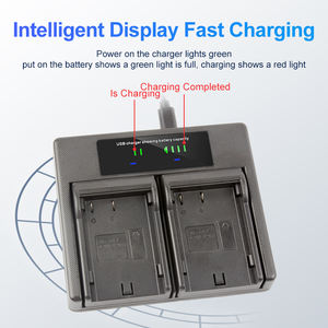 Jingying Câble USB PC-BLM1 PS-BLM1 BLM-1 Batterie Double LCD <span class=keywords><strong>Chargeur</strong></span> pour <span class=keywords><strong>Olympus</strong></span> C-8080 C-7070 C-5060 E1 E3 E30 E300 E330 - Product Image 4
