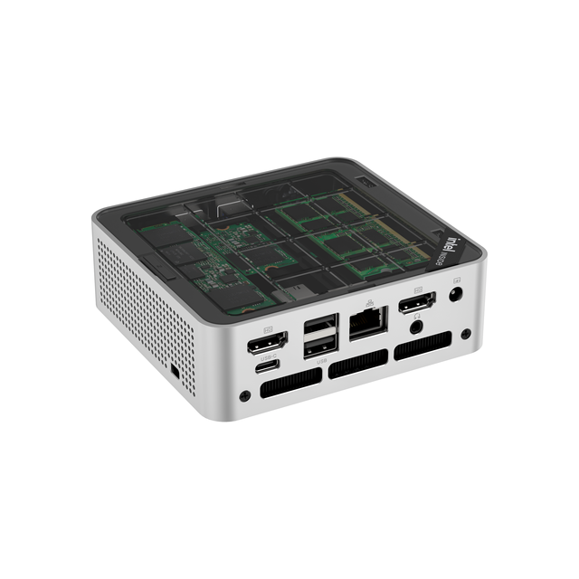 AMD Ryzen 3200U Octa Core Gaming & Work Mini PC 10Gbps USB Dual M.2 Slots Windows 11 Ready for Esports & Streaming
