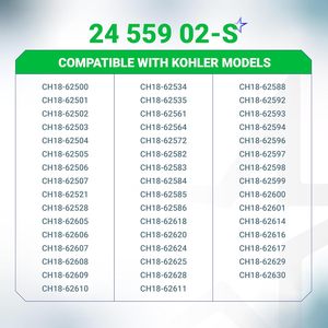 Bộ Bơm nhiên liệu 24 559 02-s-cho kohler CH18 CH19 CH20 CH21 CH22 CH23 CH24 ch25 ch640 ch670 ch680 ch682 ch730 ch740 ch742 ch752 - Product Image 4