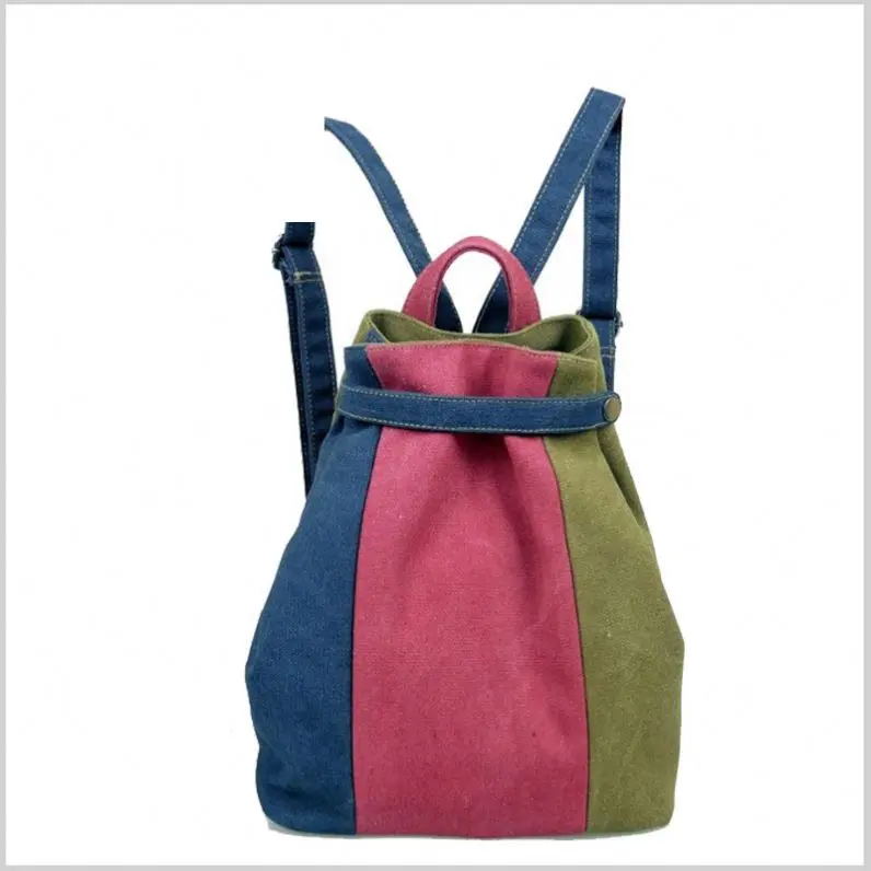 Vintage Canvas Inspired Utility Bag School Backpack With Multiple Compartments School bag for boys for girls