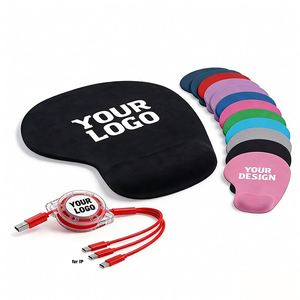 Cargador Micro USB 3 en 1 Promocional al por Mayor para Regalos Empresariales, Personalizado para iPhone, con Cable de Carga y Logotipo - Product Image 1