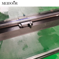 Fenêtre coulissante simple à double vitrage en alliage d'aluminium de style américain moderne Meidoor Meidoor, idéale pour l'extérieur des hôtels et villas