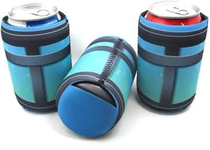 Battle Royale Chug Jug Can Cooler Sleeve, Insulated Beverage Holder Video Game Inspired Gift - Cool Water <b>Bottle</b> Sleeve - Product Image 5