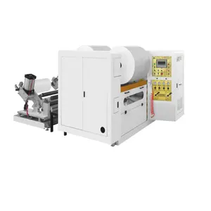 Máquina de enrolamento de filme da superfície de alta velocidade, slitter e reenrolador de papel, máquina de enrolamento de lixo de alumínio