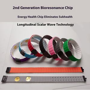 Suministro sanitario de segunda generación, pulsera con chip de resonancia cuántica biológica, ayuda a dormir, circulación sanguínea, iones negativos - Product Image 5