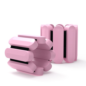 Низкий MOQ, унисекс, экологичные утяжелители для фитнеса и пилатеса 2 фунта (силикон с железным наполнением), с застежкой-липучкой, для лодыжек и запястий - Product Image 4