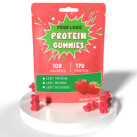 Gomitas de Proteína de Sandía, 17g de Aislado de Proteína de Suero para Desarrollo Muscular, Recuperación Post-Entrenamiento, Suplemento Energético