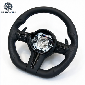 Volante Deportivo de Cuero para Modelos F10/F11/F20-F36, 3/4 Radios, Múltiples Tamaños de Agarre (30-50mm) para la Marca - Product Image 3