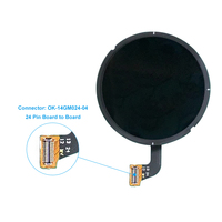 Écran OLED rond de 1,43 pouce 466*466 QSPI 24 broches, module d'affichage LCD Amoled, montre intelligente, écran tactile capacitif avec verre de protection