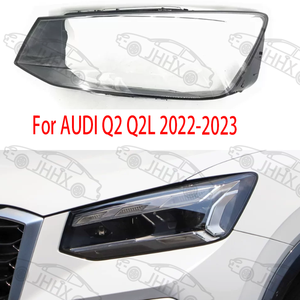 ฝาครอบไฟหน้ารถยนต์สำหรับออดี้ คิว 2 2022 <span class=keywords><strong>2023</strong></span> ฝาครอบเลนส์ไฟหน้าชุดแต่ง - Product Image 1