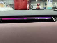 Pour Range Rover Evoque 2020-2024 : Éclairage d'ambiance dynamique et coloré, panneau LED décoratif pour l'intérieur de la voiture, accessoires de mise à niveau