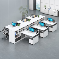 Luxe 1.5m modulaire blanc moderne Mdf exécutif bureau bureau intelligent en forme de L meubles Table gestionnaire exécutif bureau bureau